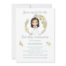 Invitación KATHERINE Primera Comunión