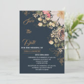 Invitación Magnética Wedding Invitation Cards with (スタンド正面)