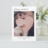  Invitación Minimalista moderna emitida 招待状 (スタンド正面)