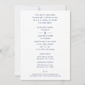 Invitación NY Iconic Building Colorful Cityscape 招待状 (裏面)