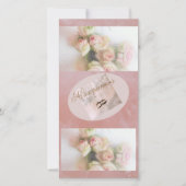 invitación para boda シーズンカード (正面)