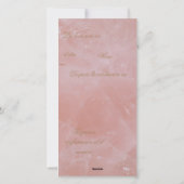 invitación para boda シーズンカード (裏面)