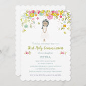 Invitación PETRA Primera Comunión 招待状 (正面/裏面)