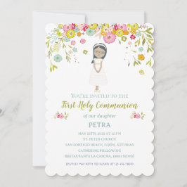 Invitación PETRA Primera Comunión 招待状