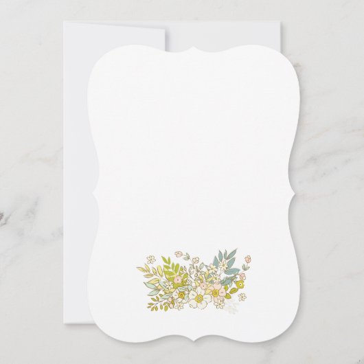 Invitación PHOEBE Primera Comunión 招待状 (裏面)