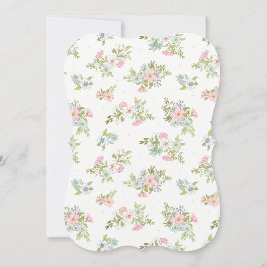 Invitación Primera Comunión DANIELA 招待状 (裏面)