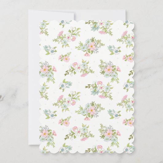 Invitación Primera Comunión DANIELA 招待状 (裏面)