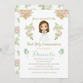 Invitación Primera Comunión DANIELA 招待状 (正面/裏面)