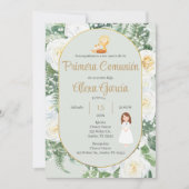 Invitación Primera Comunión Niña 招待状 (正面)