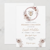 Invitación primera Comunión niño 招待状 (正面/裏面)