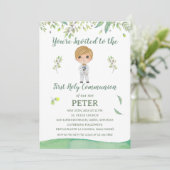 Invitación Primera Comunión PETER 招待状 (スタンド正面)