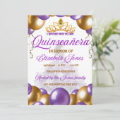 INVITACION QUINCE AÑOS  招待状 (スタンド正面)