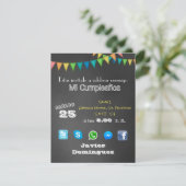 Invitacion Redes Sociales 招待状 (スタンド正面)