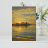 Invitación Sunset over a Mediterranean Harbour 招待状 (スタンド正面)