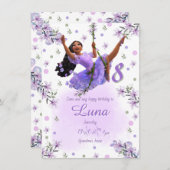 Invitación Template Isabella's Birthday Invitation 招待状 (正面/裏面)