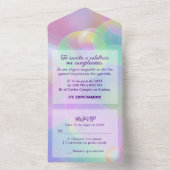 Invitación Todo En Uno - Cumpleaños - Editable オールインワン招待状 (内側)