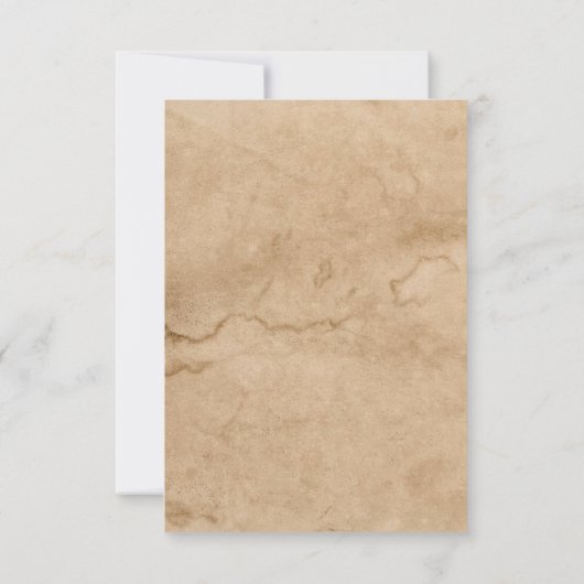 Invitación Wizard School Themed Birthday Party Inv 招待状 (裏面)