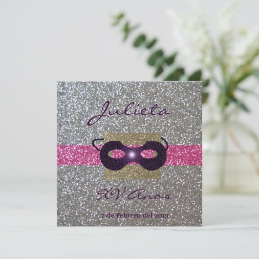 Invitación XV Años 招待状 (スタンド正面)