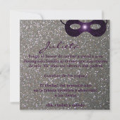 Invitación XV Años 招待状 (裏面)