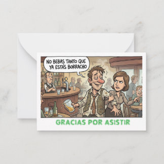 Invitaciones ノートカード