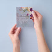 Invitaciones de Bodaのスペインの予算結婚(BUDGET) チラシ (手)
