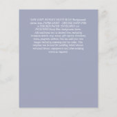 Invitaciones de Bodaのスペインの予算結婚(BUDGET) チラシ (裏面)