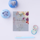 Invitaciones de Bodaのスペインの予算結婚(BUDGET) チラシ (シングル)
