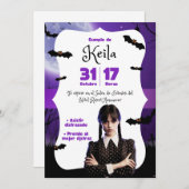 Invitaciones Digitales para cumpleaños シーズンカード (正面/裏面)