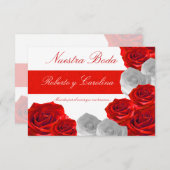 Invitacionn de Boda 招待状 (正面/裏面)