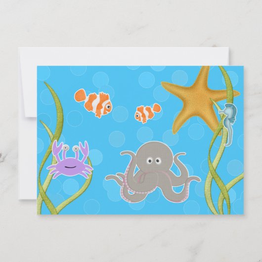 Invitacionn de Cumpleanoss -フェスタBajo el 3月 招待状 (裏面)