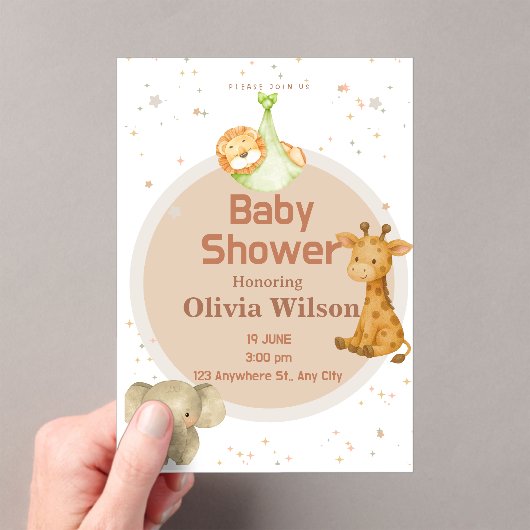 invitation アクリル招待状 (インサイチュ (ポータブル))