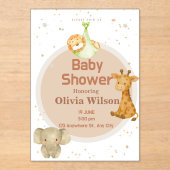 invitation アクリル招待状 (正面)