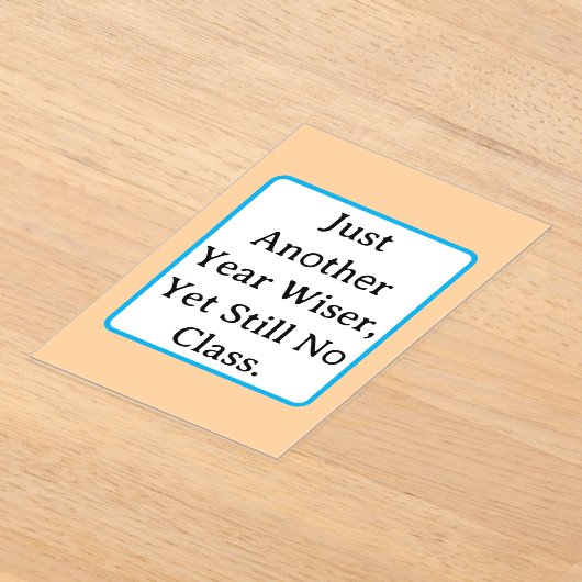 Invitation アクリル招待状 (レイダウン)