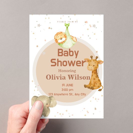 invitation アクリル招待状 (インサイチュ (ポータブル))