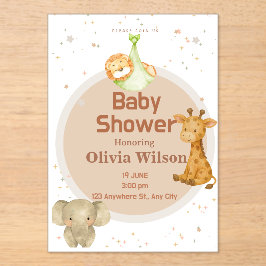 invitation アクリル招待状