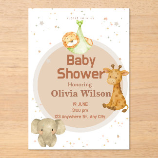 invitation アクリル招待状