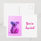 Invitation  インビテーションポストカード (正面/裏面)