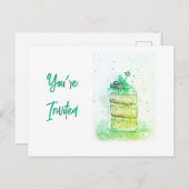 Invitation  インビテーションポストカード (正面/裏面)