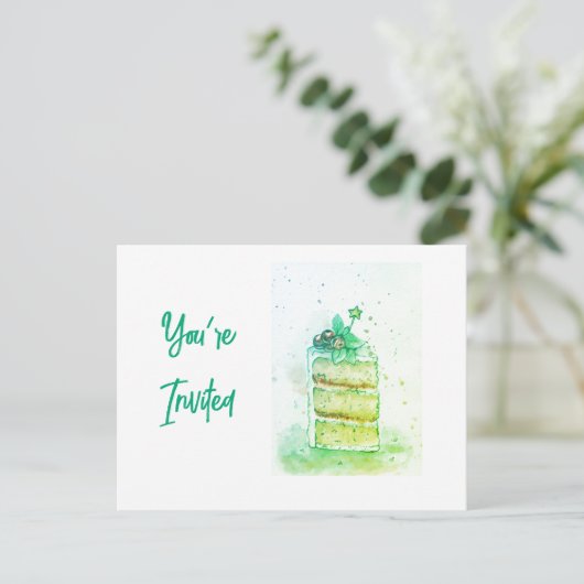 Invitation  インビテーションポストカード (スタンド正面)