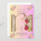 Invitation 招待状 (正面/裏面)