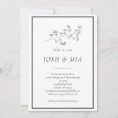 Invitation 招待状 (正面)