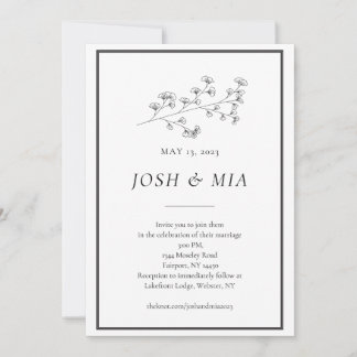 Invitation 招待状