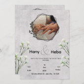 Invitation 招待状 (正面/裏面)