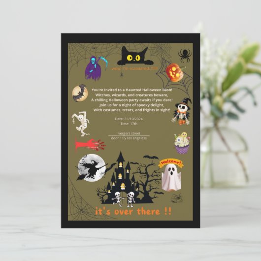 Invitation 招待状 (スタンド正面)