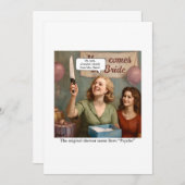 Invitation 招待状 (正面/裏面)