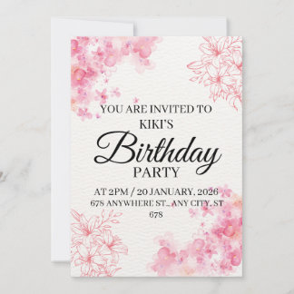 Invitation 招待状