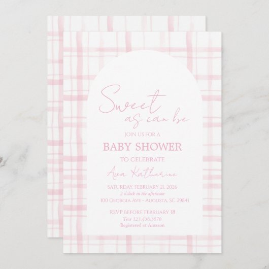 Invitation 招待状 (正面/裏面)