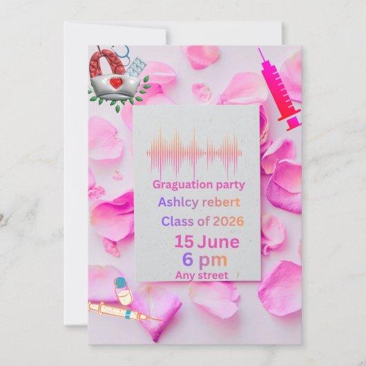 Invitation 招待状 (正面)