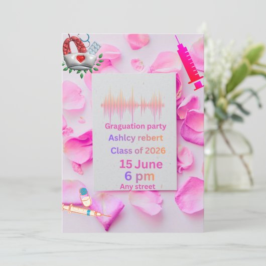 Invitation 招待状 (スタンド正面)