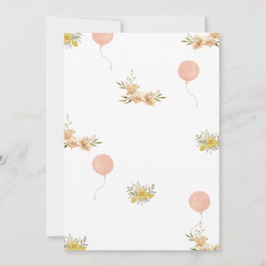 Invitation 招待状 (裏面)